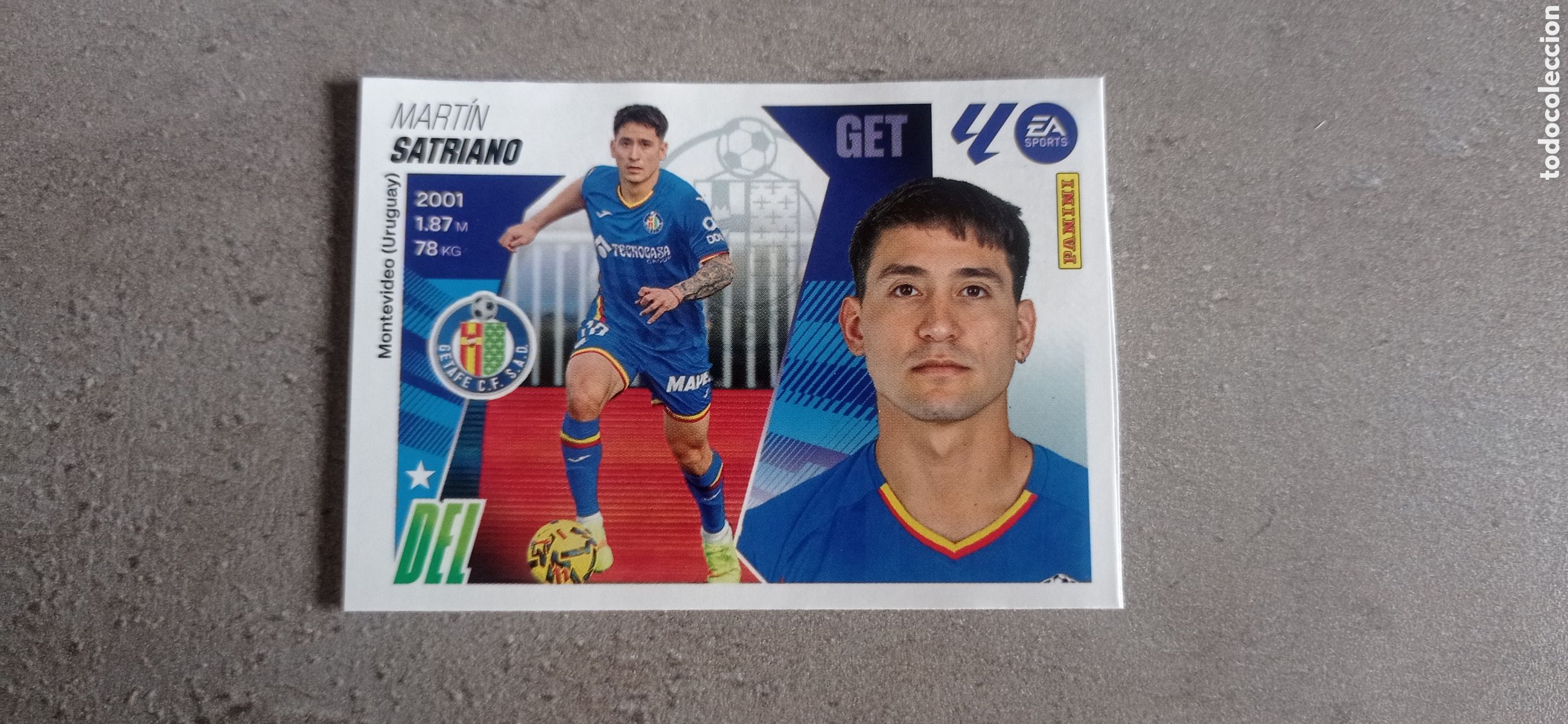 Fu&szlig;ball-Sticker: T MERCADO INVIERNO 17 SATRIANO GETAFE CF EDICIONES LIGA ESTE 2025 2026