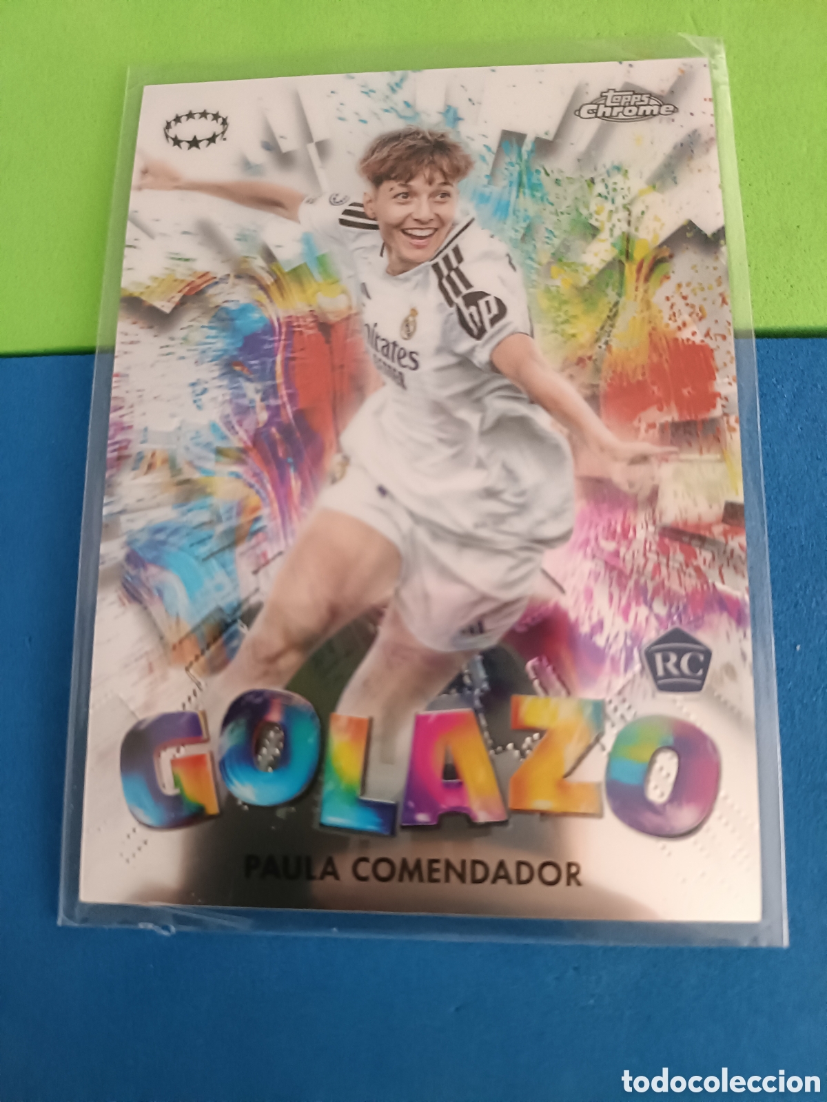 Cromos de F&uacute;tbol: Topps Cromo UWCL 2024 2025 - Golazo G-4 Paula Comendador Real Madrid