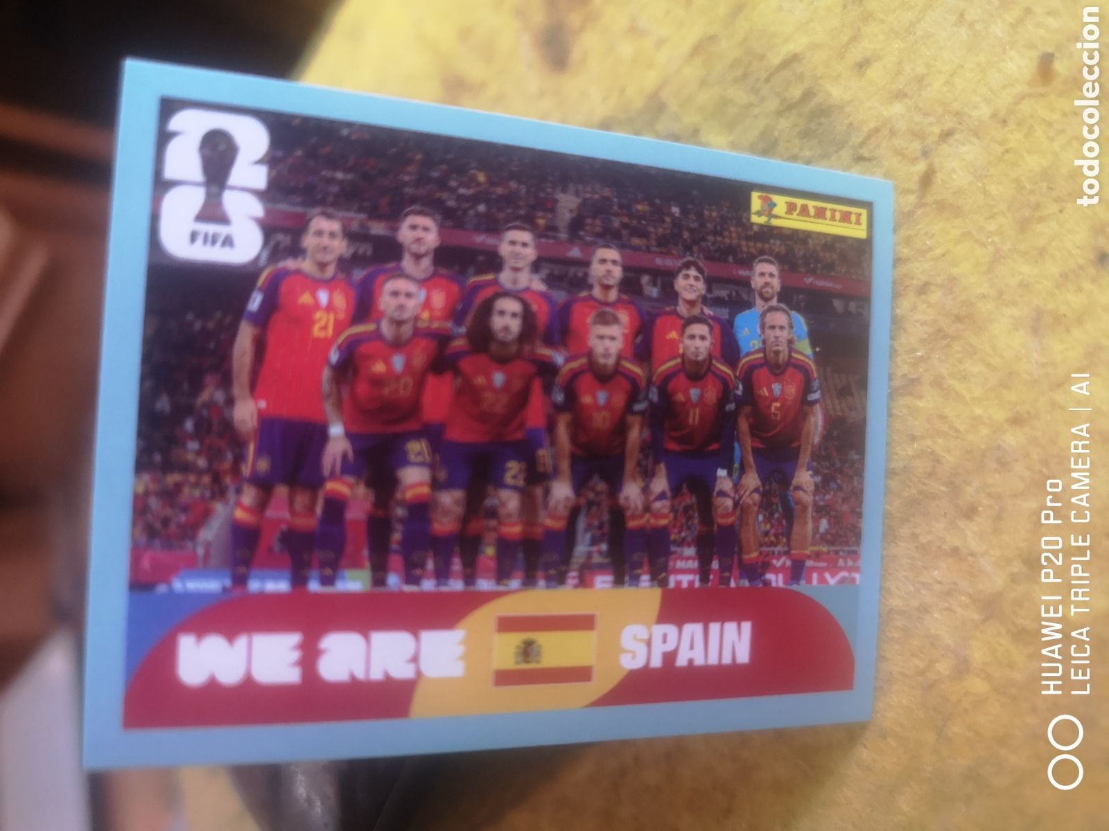 Cromos de F&uacute;tbol: FIFA WORLD CUP MUNDIAL 2026 ALINEACI&Oacute;N ESPA&Ntilde;A - ESP 13