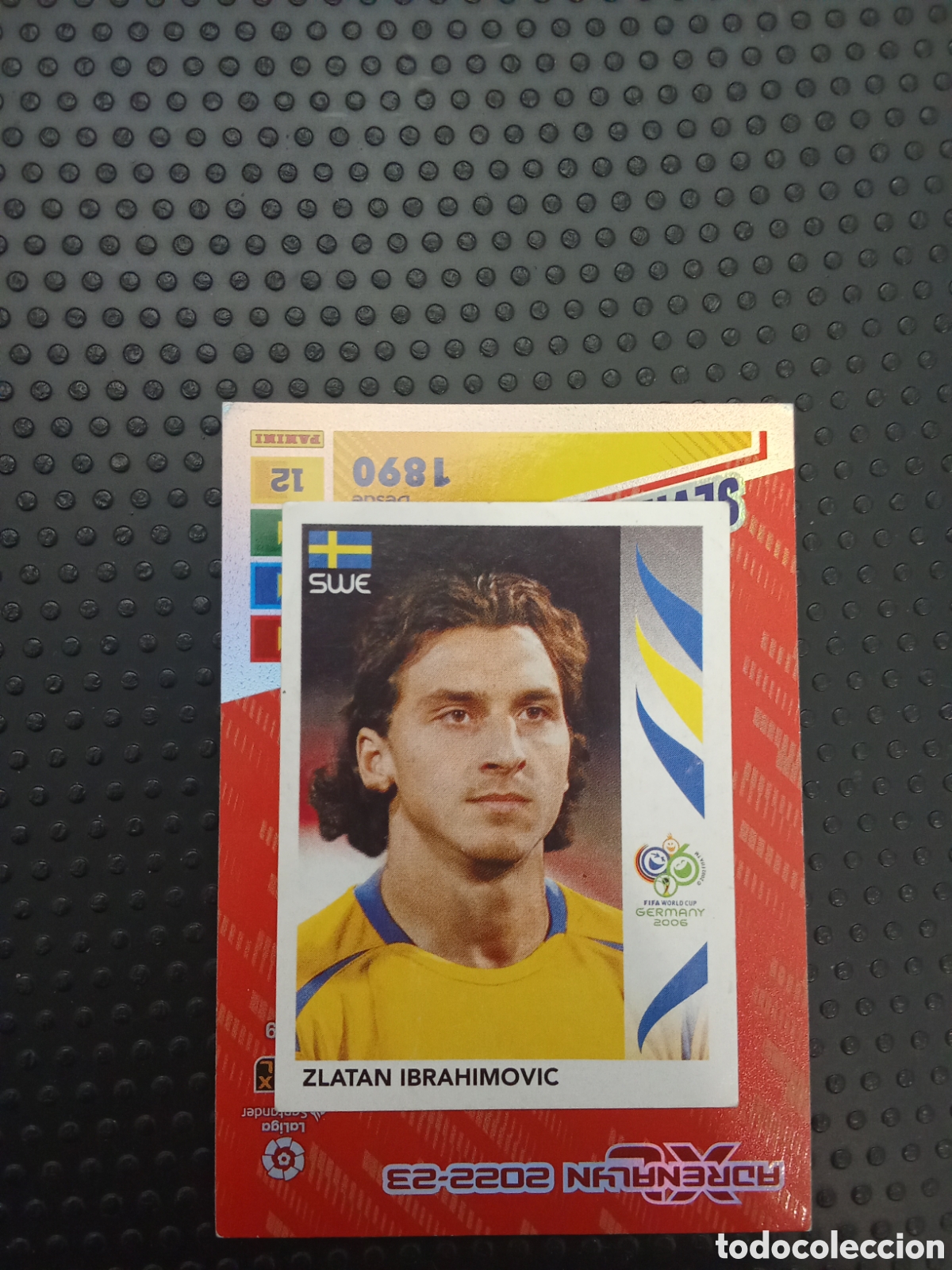 Cromos de F&uacute;tbol: CROMO MUNDIAL 2006 PANINI 166.IBRAHIMOVIC SUECIA NUNCA PEGADO
