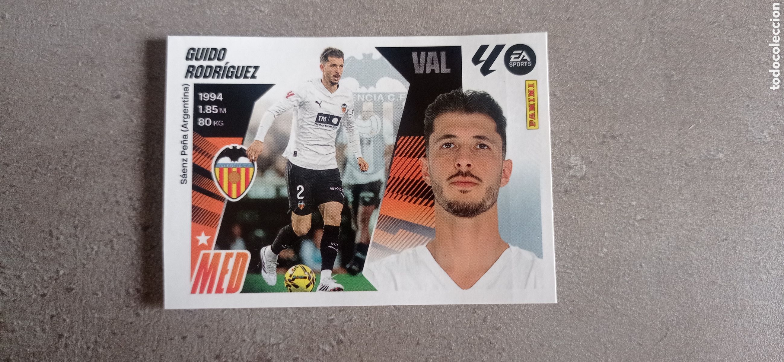 Cartes &agrave; collectionner de Football: T MERCADO INVIERNO 35 GUIDO RODR&Iacute;GUEZ VALENCIA CF EDICIONES LIGA ESTE 2025 2026