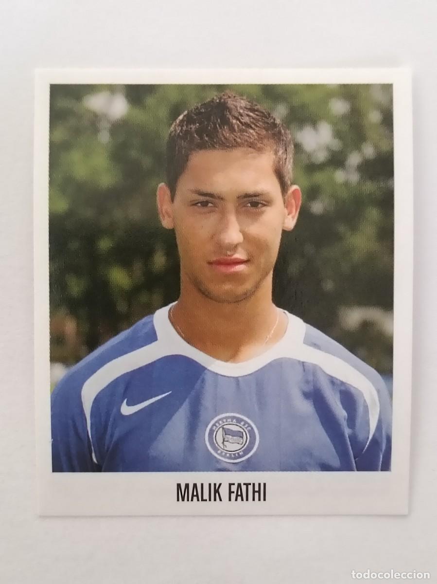 Football Stickers: #16 MALIK FATHI (HERTHA BERLIN) BUNDESLIGA 2005/2006 PANINIPANINI