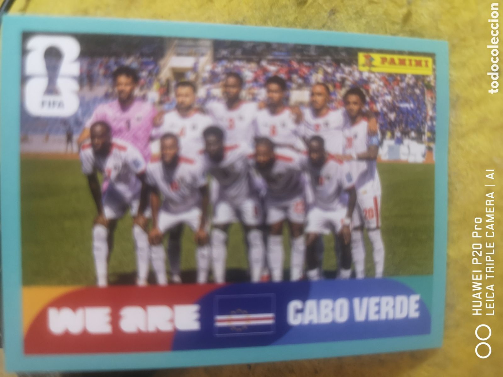 Football Stickers: FIFA WORLD CUP MUNDIAL 2026 ALINEACI&Oacute;N CABO VERDE - CPV 13