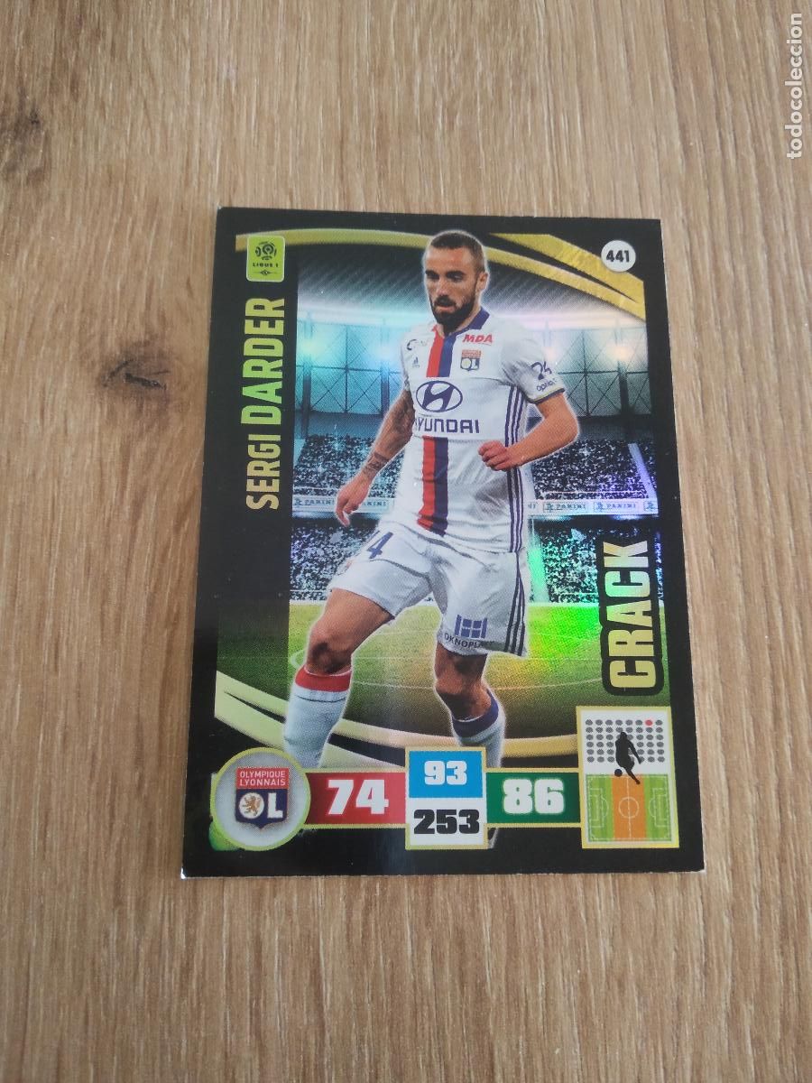 Football Stickers: 441 DARDER OLYMPIQUE LYON CROMO FUTBOL PANINI LIGA FRANCIA 2016-2017 FOOT LIGUE 1 ADRENALYN 16-17