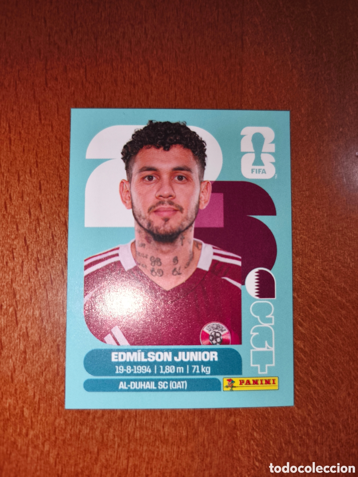 Cartes &agrave; collectionner de Football: QAT17 Edmilson Junior Fifa World Cup 2026 Catar