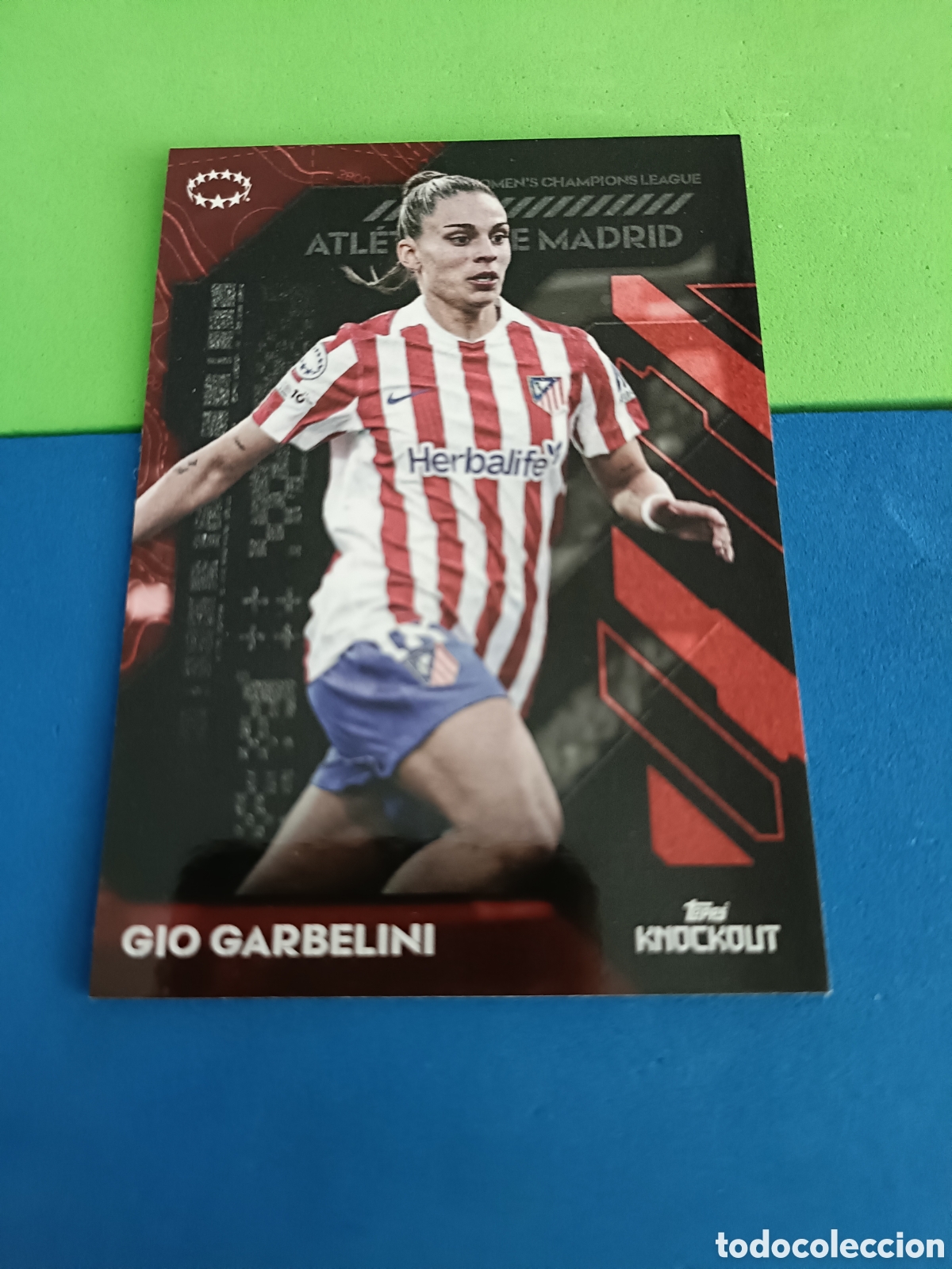 Cromos de F&uacute;tbol: Topps Knockout Womens 2025 2026 25 26 - Gio Garbelini Atl&eacute;tico Madrid