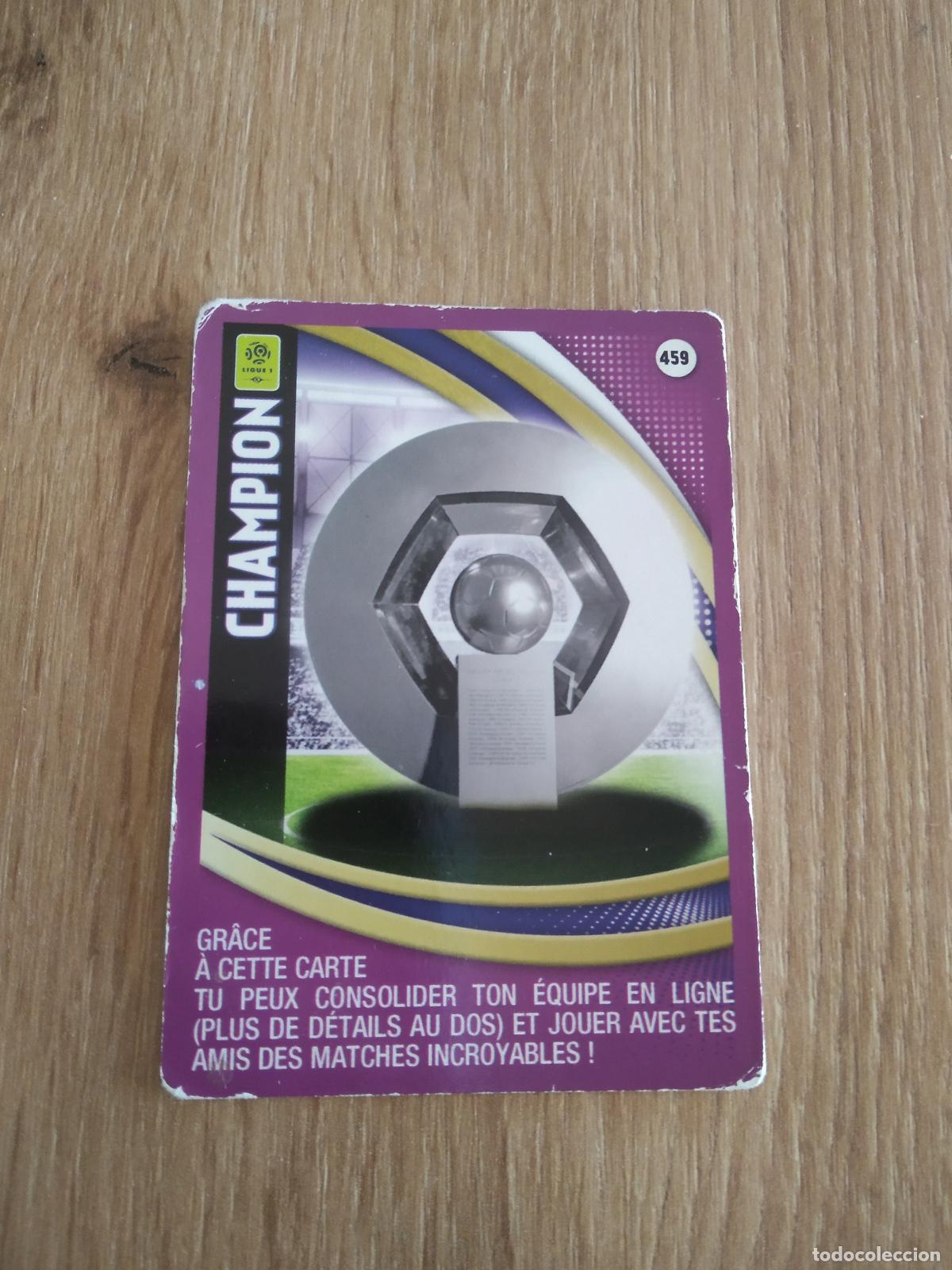 Cromos de F&uacute;tbol: 459 CHAMPION CROMO FUTBOL PANINI LIGA FRANCIA 2016-2017 FOOT LIGUE 1 ADRENALYN 16-17