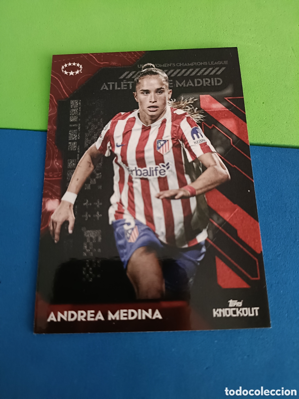 Cromos de f&uacute;tbol: Topps Knockout Womens 2025 2026 25 26 - Andrea Medina Atl&eacute;tico Madrid