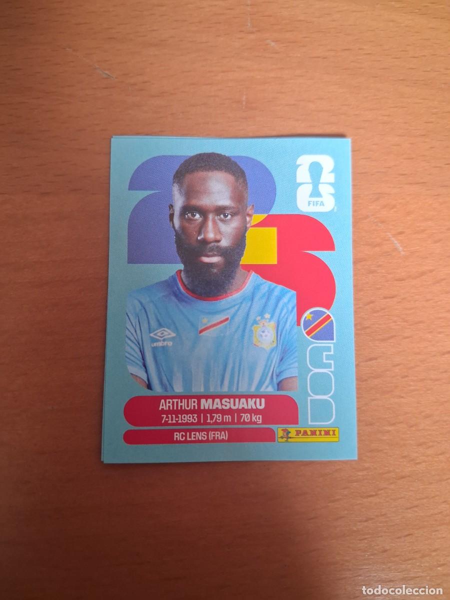 Cromos de Futebol: Fifa World Cup 26 Mundial 2026 COD 5 Rep&uacute;blica Democr&aacute;tica del Congo Arthur Masuaku
