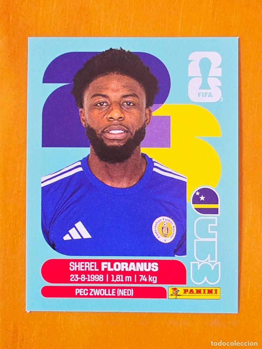 Cromos de Futebol: CUW 4 Sherel Floranus, Curazao, Panini FIFA World Cup Mundial 2026 Sticker