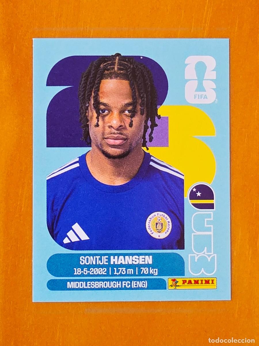 Fu&szlig;ball-Sticker: CUW 20 Sontje Hansen, Curazao, Panini FIFA World Cup Mundial 2026 Sticker