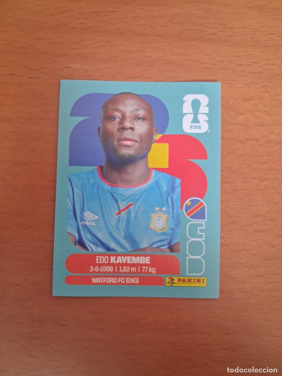 Fu&szlig;ball-Sticker: Fifa World Cup 26 Mundial 2026 COD 10 Rep&uacute;blica Democr&aacute;tica del Congo Edo Kayembe