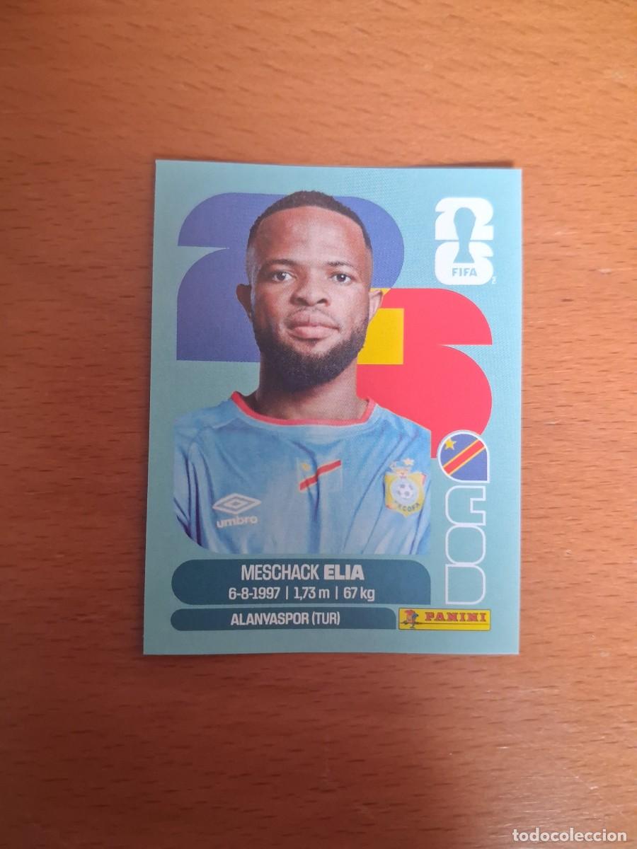 Cromos de F&uacute;tbol: Fifa World Cup 26 Mundial 2026 COD 15 Rep&uacute;blica Democr&aacute;tica del Congo Meschack Elia