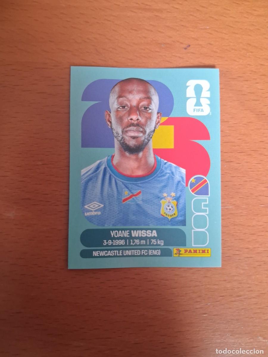 Cromos de F&uacute;tbol: Fifa World Cup 26 Mundial 2026 COD 16 Rep&uacute;blica Democr&aacute;tica del Congo Yoane Wissa