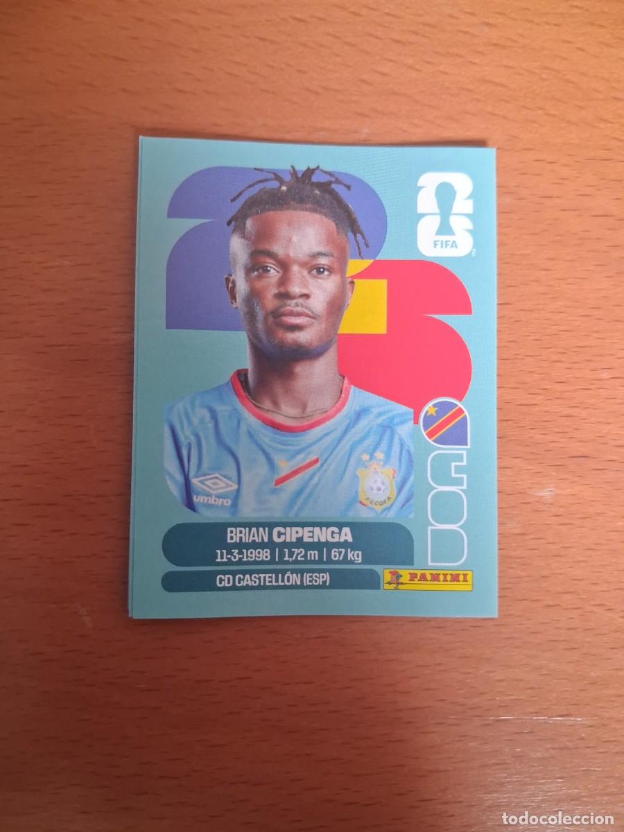 Cromos de F&uacute;tbol: Fifa World Cup 26 Mundial 2026 COD 17 Rep&uacute;blica Democr&aacute;tica del Congo Brian Cipenga