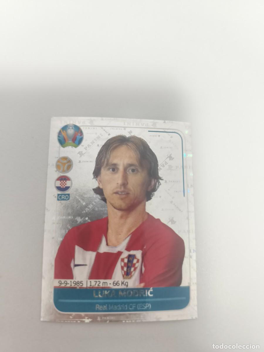 Cromos de Futebol: UEFA EURO 2020 PREVIEW EUROCOPA PANINI LUKA MODRIC 6 CRO CRM2