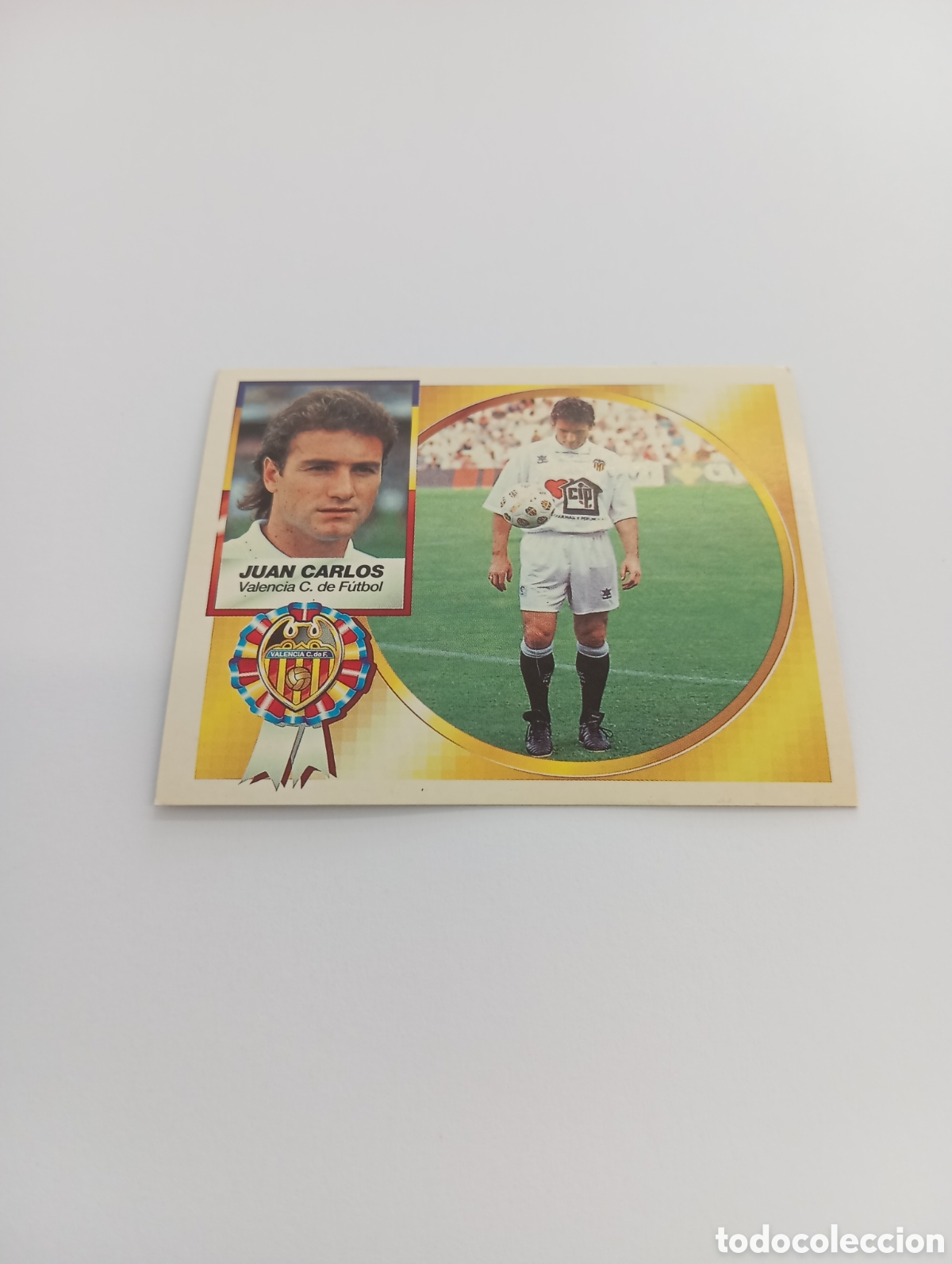 Fu&szlig;ball-Sticker: FICHAJE 14 JUAN CARLOS Liga Este 1994 1995 NUEVO SIN PEGAR PANINI 94 95