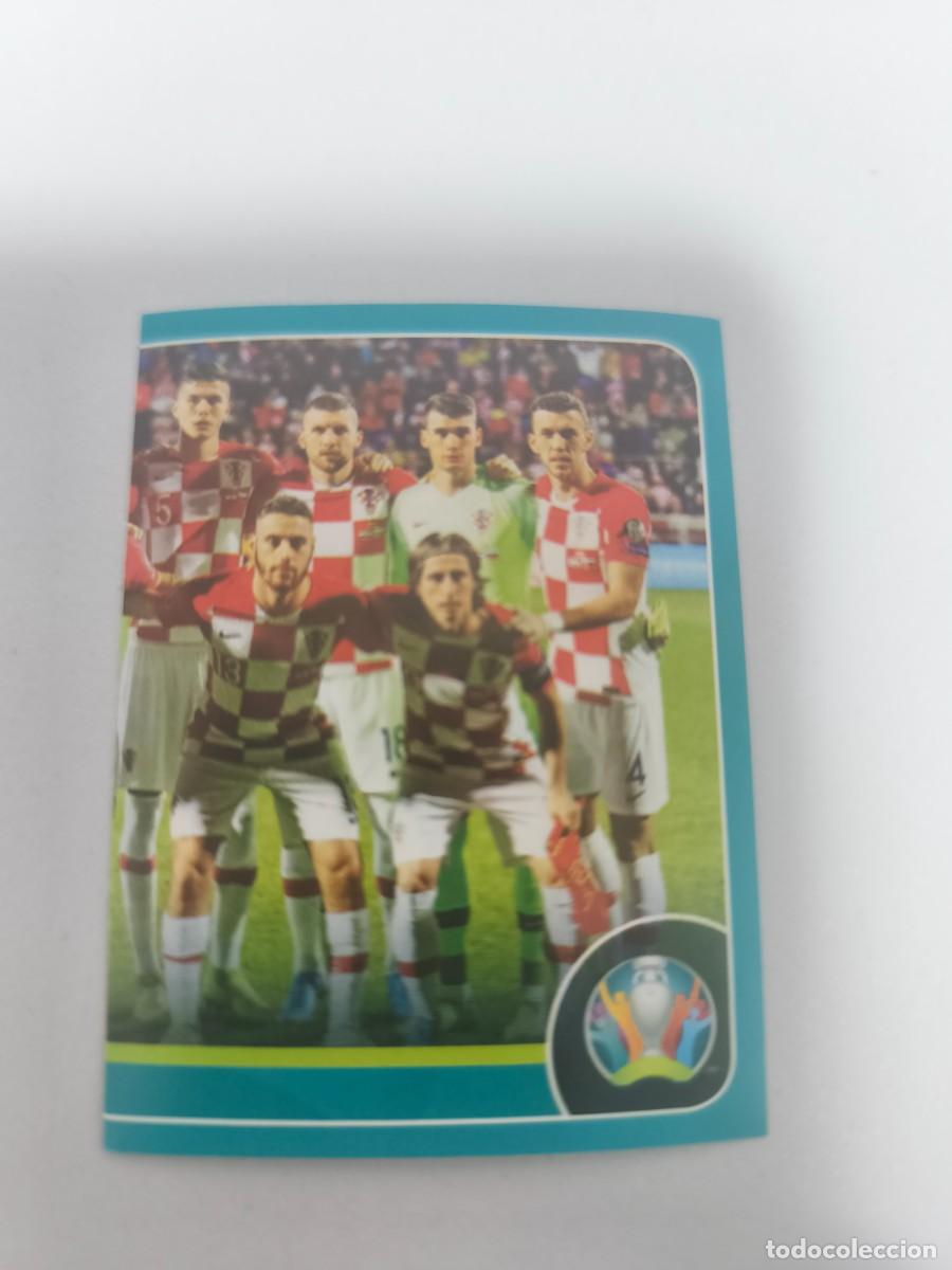 Fu&szlig;ball-Sticker: UEFA EURO 2020 PREVIEW EUROCOPA PANINI EQUIPO 3 CRO CRM2
