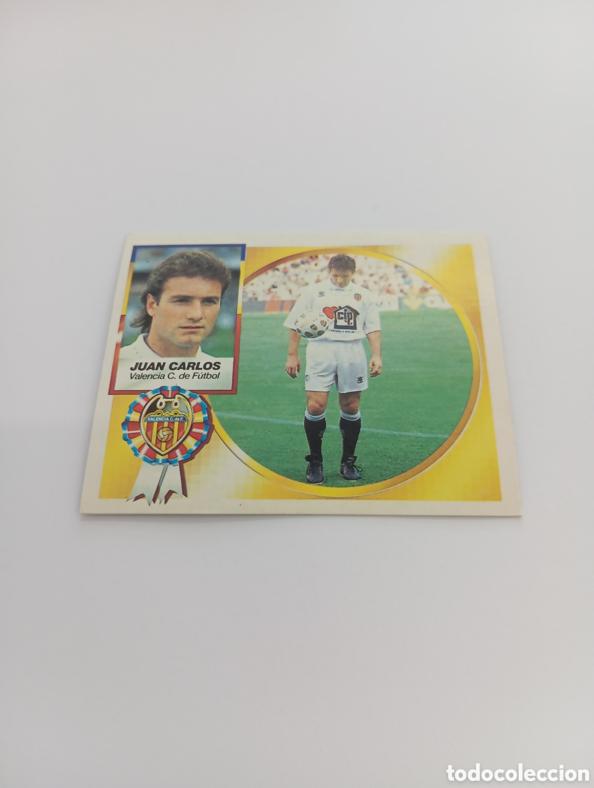 Fu&szlig;ball-Sticker: FICHAJE 14 JUAN CARLOS Liga Este 1994 1995 NUEVO SIN PEGAR PANINI 94 95