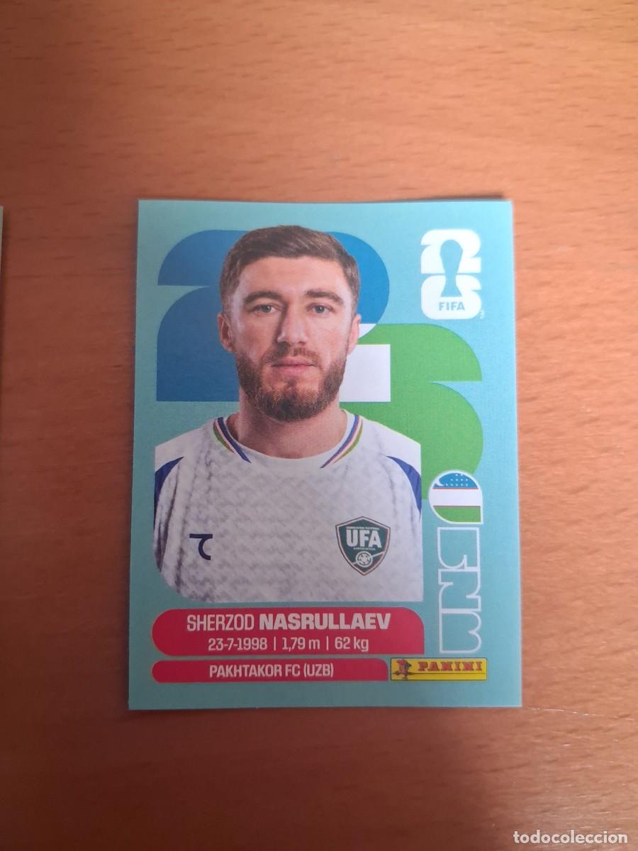Fu&szlig;ball-Sticker: Fifa World Cup 26 Mundial 2026 UZB 4 Uzbekistan Sherzod Nasrullaev