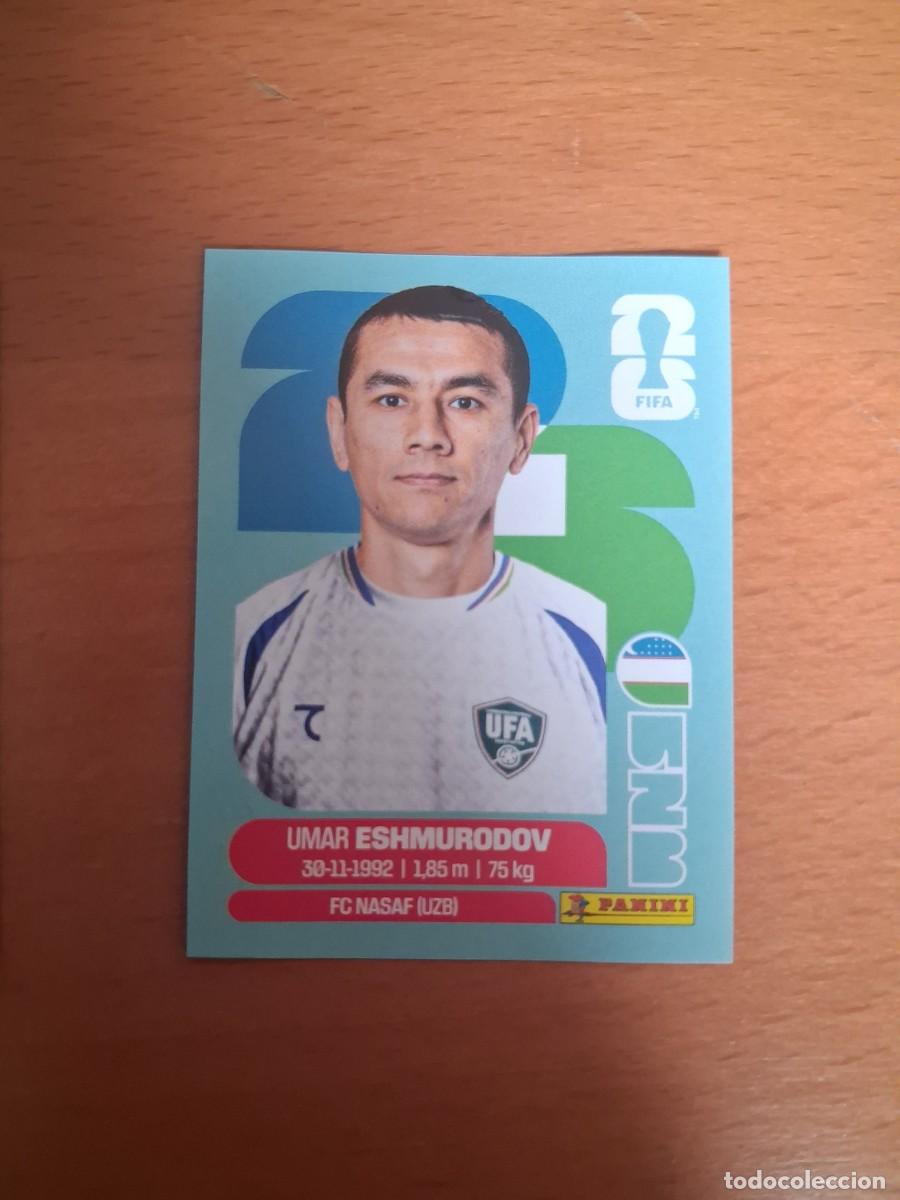 Fu&szlig;ball-Sticker: Fifa World Cup 26 Mundial 2026 UZB 5 Uzbekistan Umar Eshmurodov