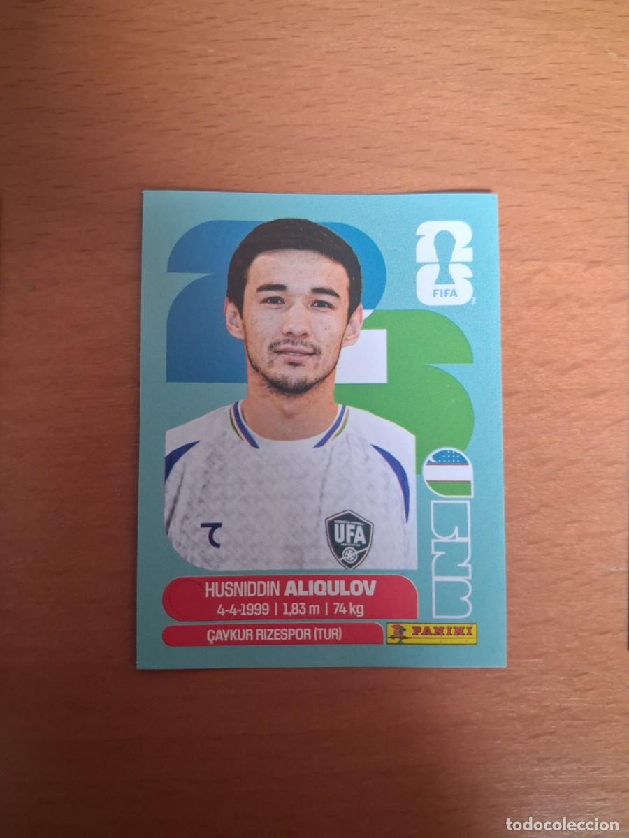 Fu&szlig;ball-Sticker: Fifa World Cup 26 Mundial 2026 UZB 6 Uzbekistan Husniddin Aliqulov