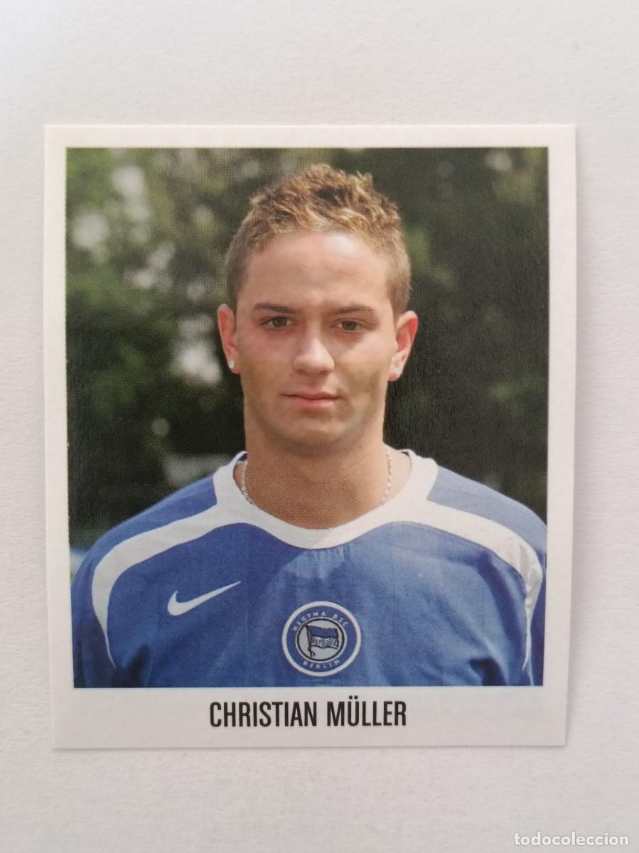 Fu&szlig;ball-Sticker: #25 CHRISTIAN MULLER (HERTHA BERLIN) BUNDESLIGA 2005/2006 PANINIPANINI