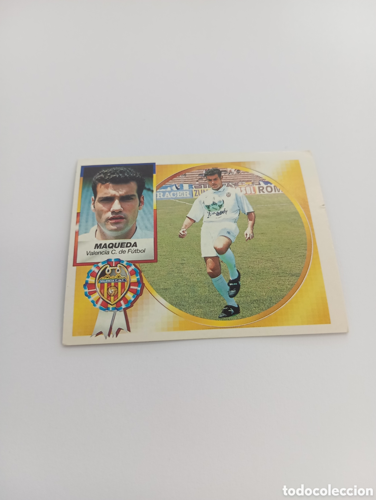 Fu&szlig;ball-Sticker: FICHAJE 15 MAQUEDA Liga Este 1994 1995 NUEVO SIN PEGAR PANINI 94 95