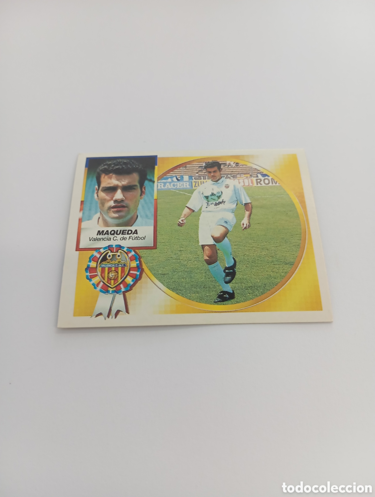 Fu&szlig;ball-Sticker: FICHAJE 15 MAQUEDA Liga Este 1994 1995 NUEVO SIN PEGAR PANINI 94 95