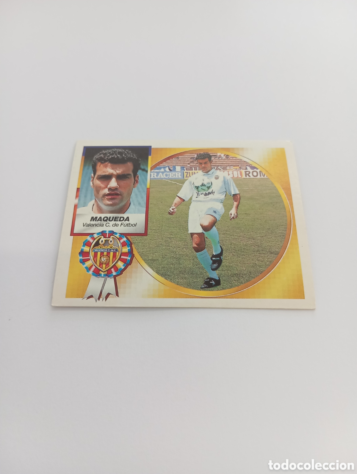 Fu&szlig;ball-Sticker: FICHAJE 15 MAQUEDA Liga Este 1994 1995 NUEVO SIN PEGAR PANINI 94 95