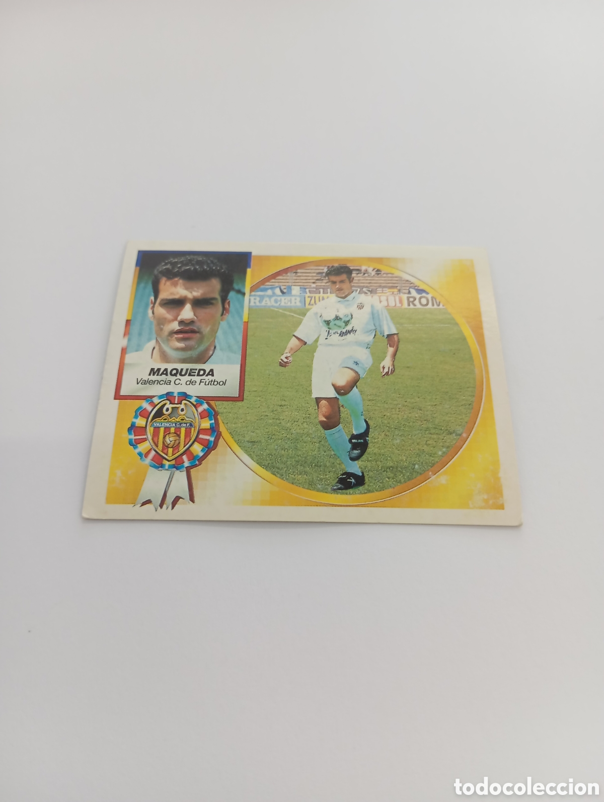 Fu&szlig;ball-Sticker: FICHAJE 15 MAQUEDA Liga Este 1994 1995 NUEVO SIN PEGAR PANINI 94 95