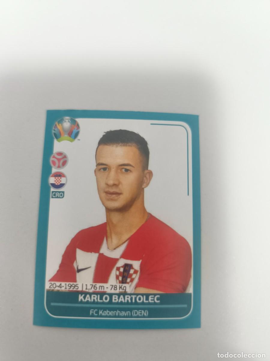 Fu&szlig;ball-Sticker: UEFA EURO 2020 PREVIEW EUROCOPA PANINI KARLO BARTOLEC 15 CRO CRM2