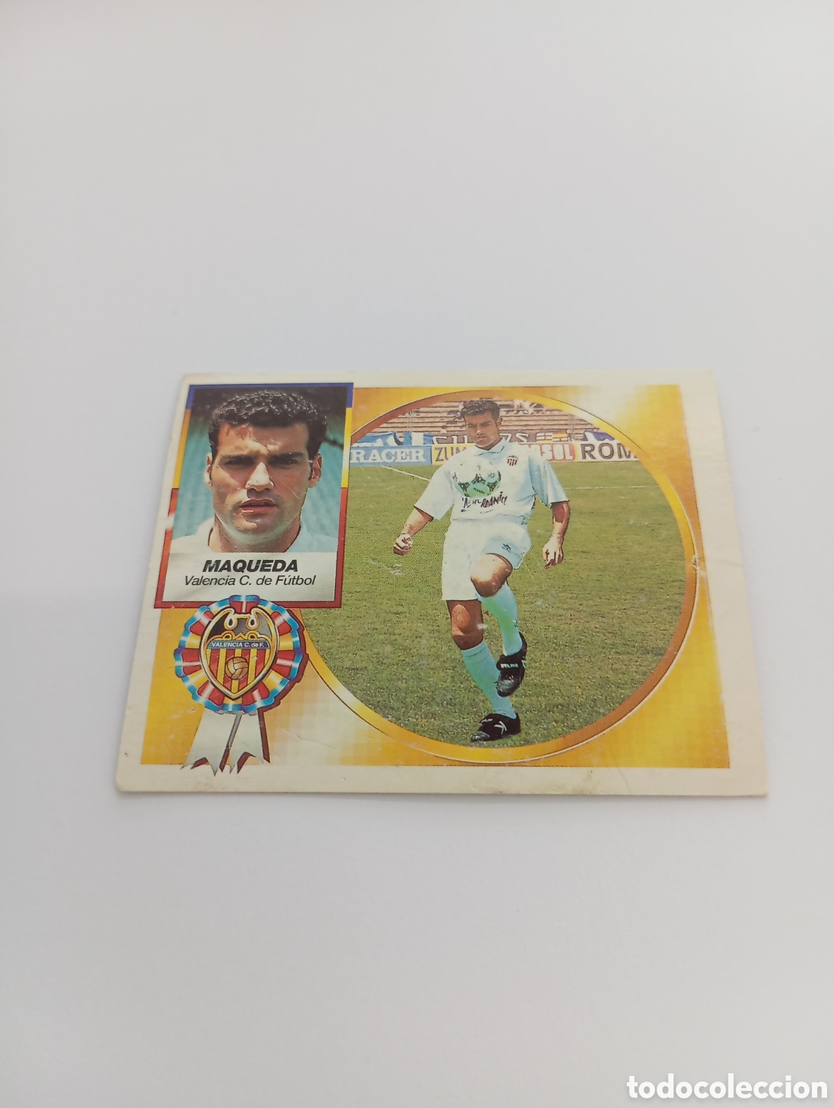 Fu&szlig;ball-Sticker: FICHAJE 15 MAQUEDA Liga Este 1994 1995 NUEVO SIN PEGAR PANINI 94 95
