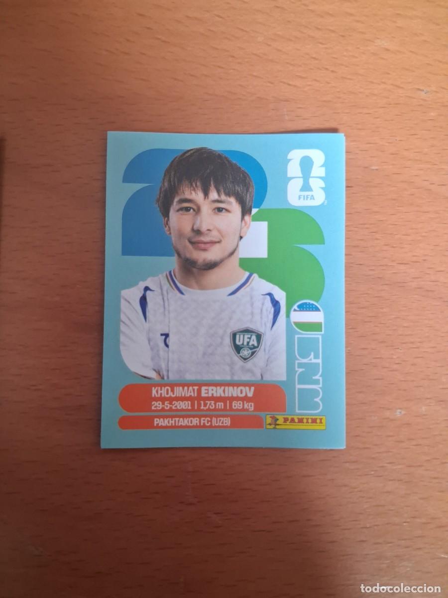 Fu&szlig;ball-Sticker: Fifa World Cup 26 Mundial 2026 UZB 15 Uzbekistan Khojimat Erkinov