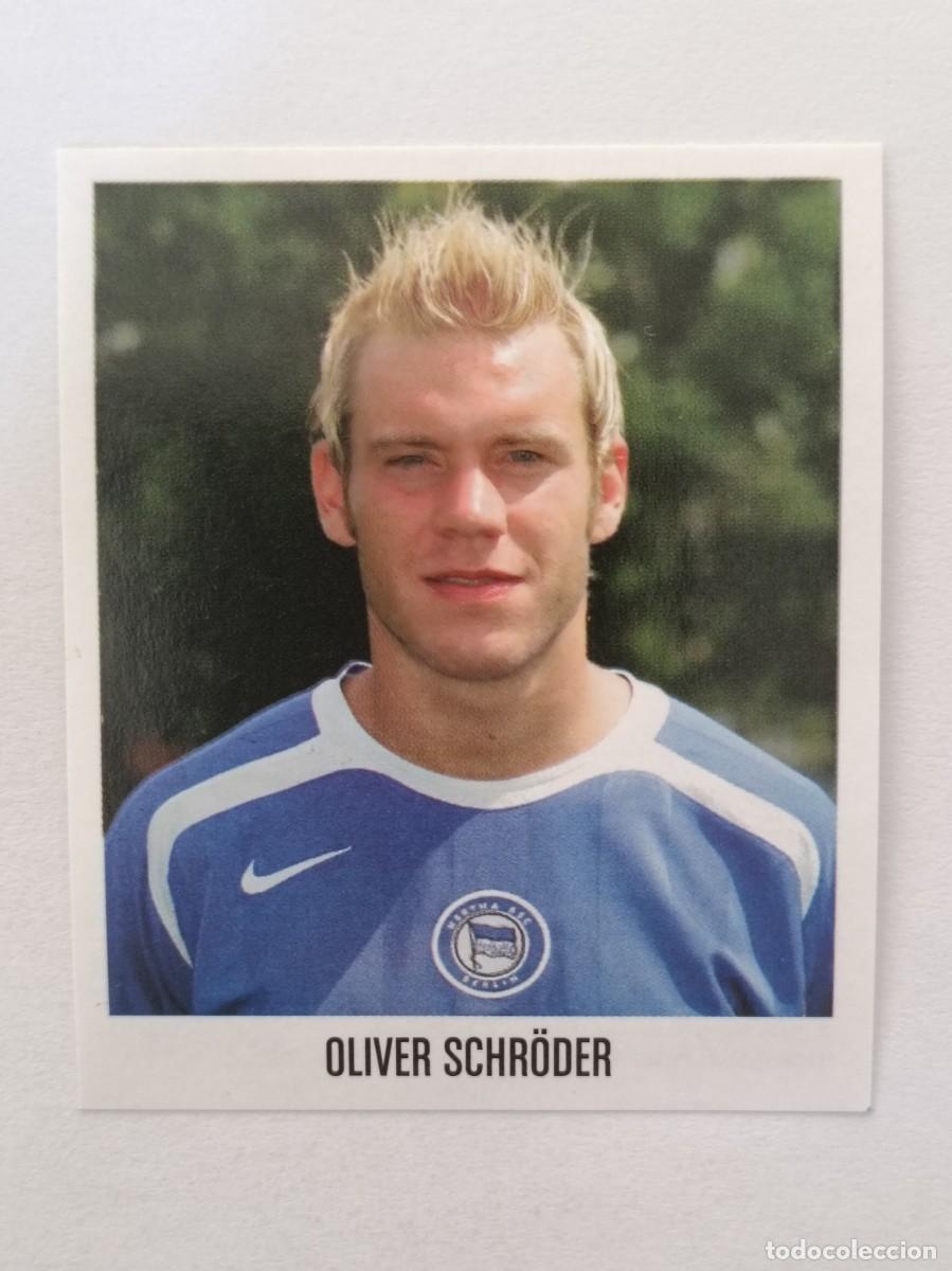 Cromos de F&uacute;tbol: #27 OLIVER SCHRODER (HERTHA BERLIN) BUNDESLIGA 2005/2006 PANINIPANINI