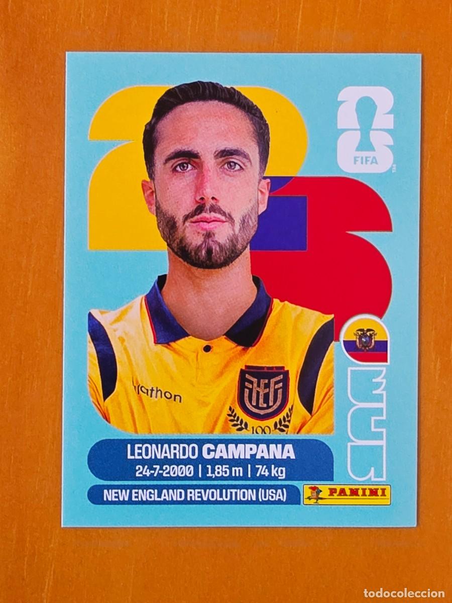 Fu&szlig;ball-Sticker: ECU 15 Leonardo Campa&ntilde;a, Ecuador, Panini FIFA World Cup Mundial 2026 Sticker