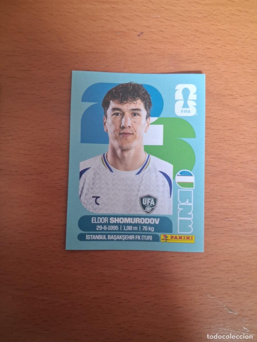 Fu&szlig;ball-Sticker: Fifa World Cup 26 Mundial 2026 UZB 16 Uzbekistan Eldor Shomurodov