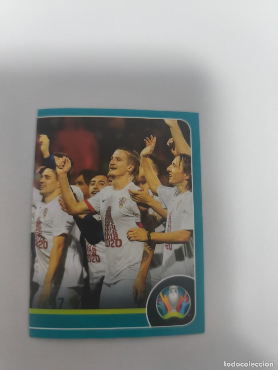 Fu&szlig;ball-Sticker: UEFA EURO 2020 PREVIEW EUROCOPA PANINI EQUIPO 5 CRO CRM2