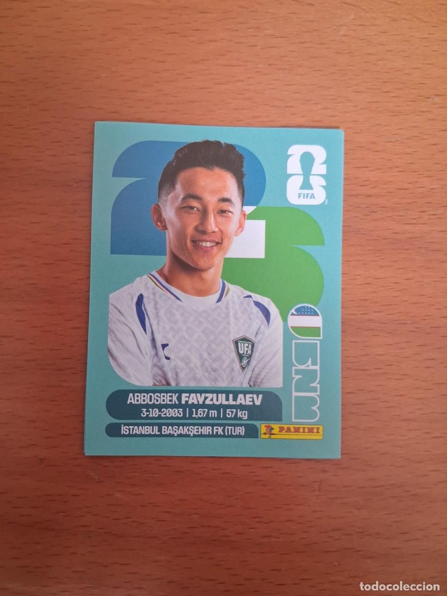Cromos de F&uacute;tbol: Fifa World Cup 26 Mundial 2026 UZB 20 Uzbekistan Abbosbek Fayzullaev