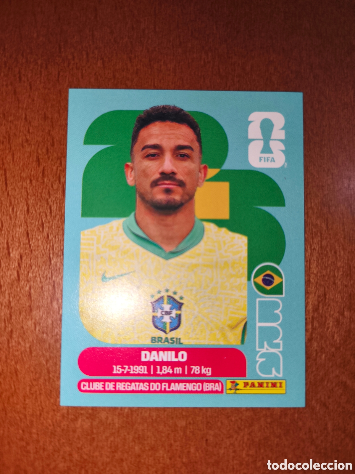Cromos de F&uacute;tbol: BRA7 Danilo BRA 7 Fifa World Cup 2026 Brasil