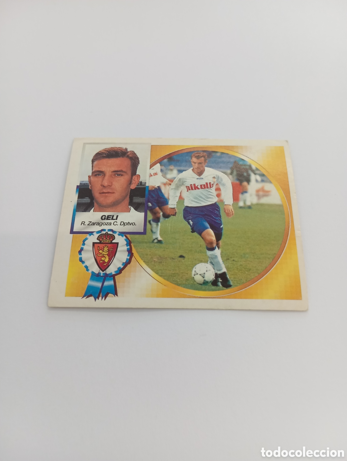 Cromos de F&uacute;tbol: FICHAJE 17 GELI Liga Este 1994 1995 NUEVO SIN PEGAR PANINI 94 95