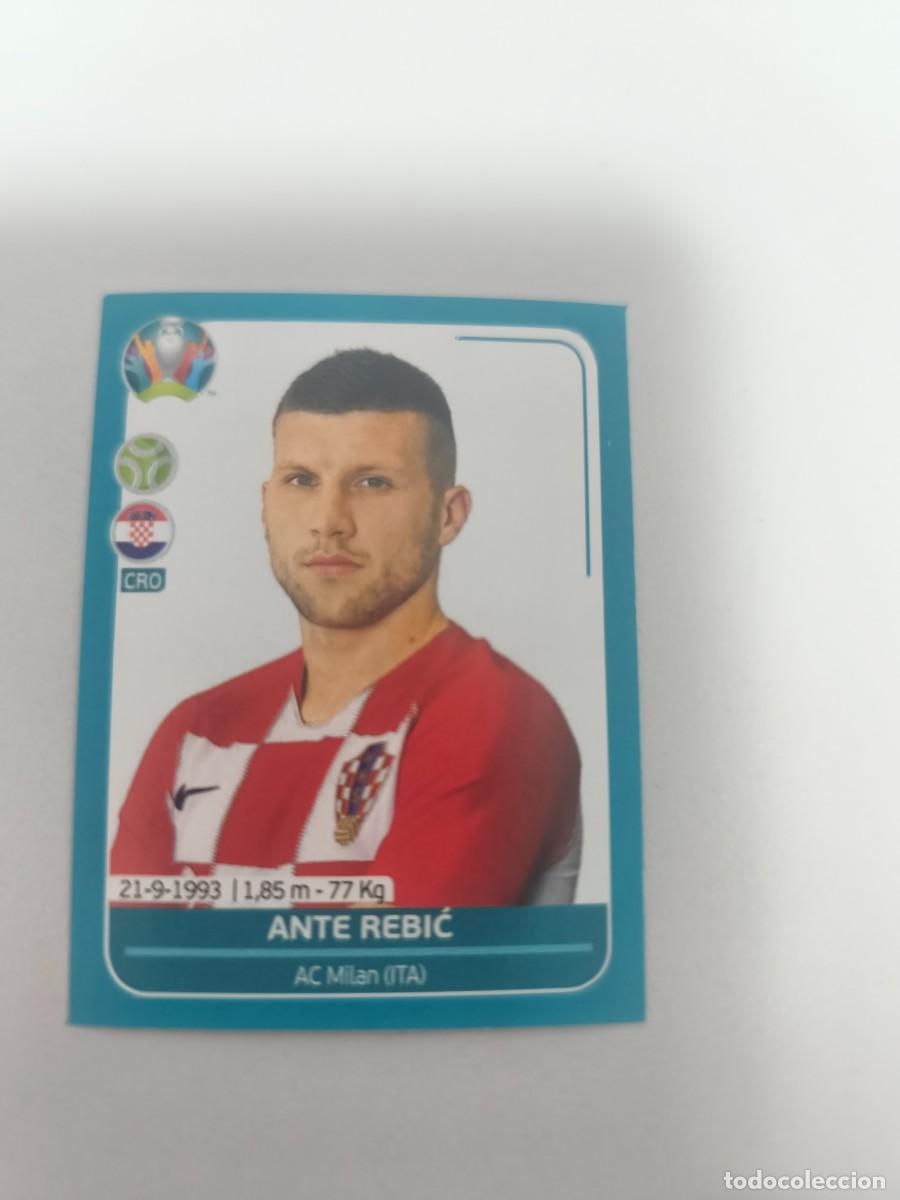 Cromos de F&uacute;tbol: UEFA EURO 2020 PREVIEW EUROCOPA PANINI ANTE REBIC 25 CRO CRM2