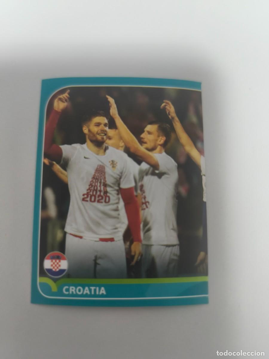 Football Stickers: UEFA EURO 2020 PREVIEW EUROCOPA PANINI EQUIPO 4 CRO CRM2