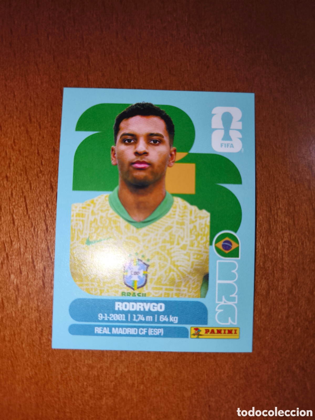 Football Stickers: BRA15 Rodrygo BRA 15 Fifa World Cup 2026 Brasil