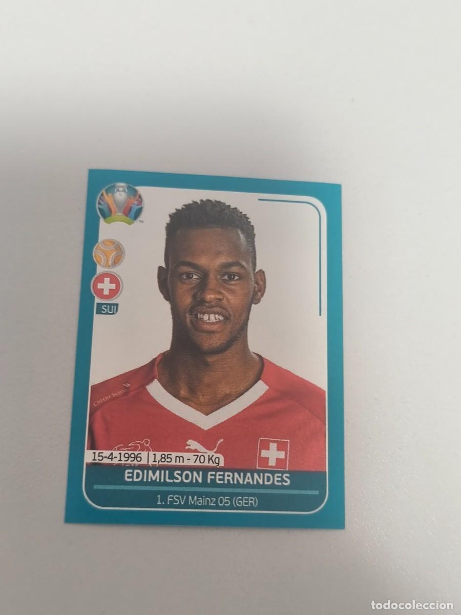 Football Stickers: UEFA EURO 2020 PREVIEW EUROCOPA PANINI EDMILSON FERNANDES 19 SUI CRM2