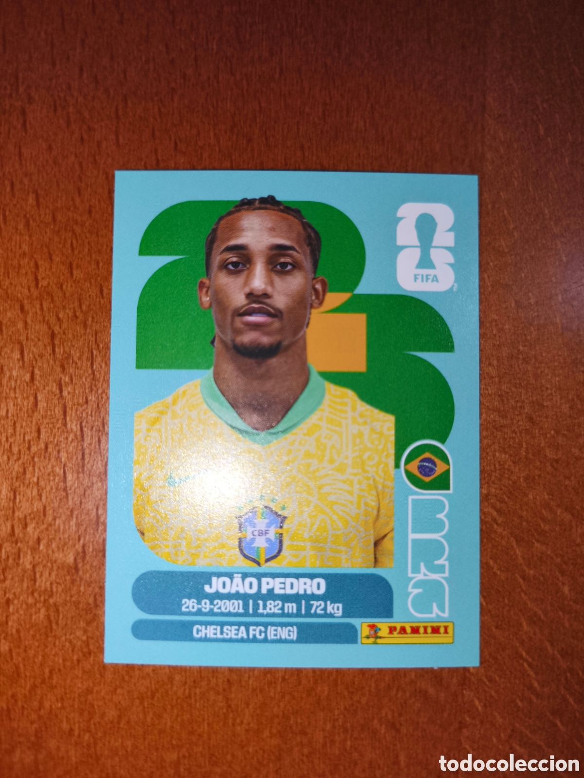 Fu&szlig;ball-Sticker: BRA16 Joao Pedro BRA 16 Fifa World Cup 2026 Brasil