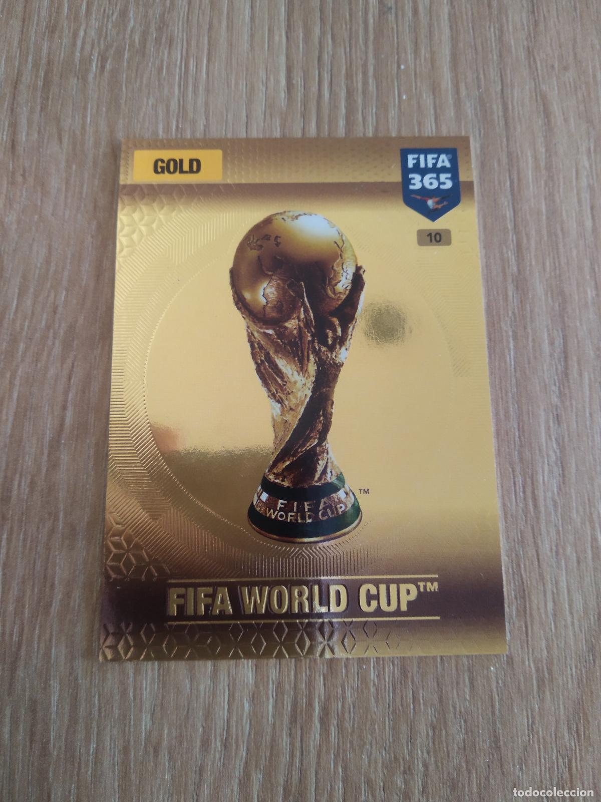 Fu&szlig;ball-Sticker: 10 COPA DEL MUNDO TROFEO CROMO FUTBOL PANINI ADRENALYN 16-17 FIFA 365 2016-2017