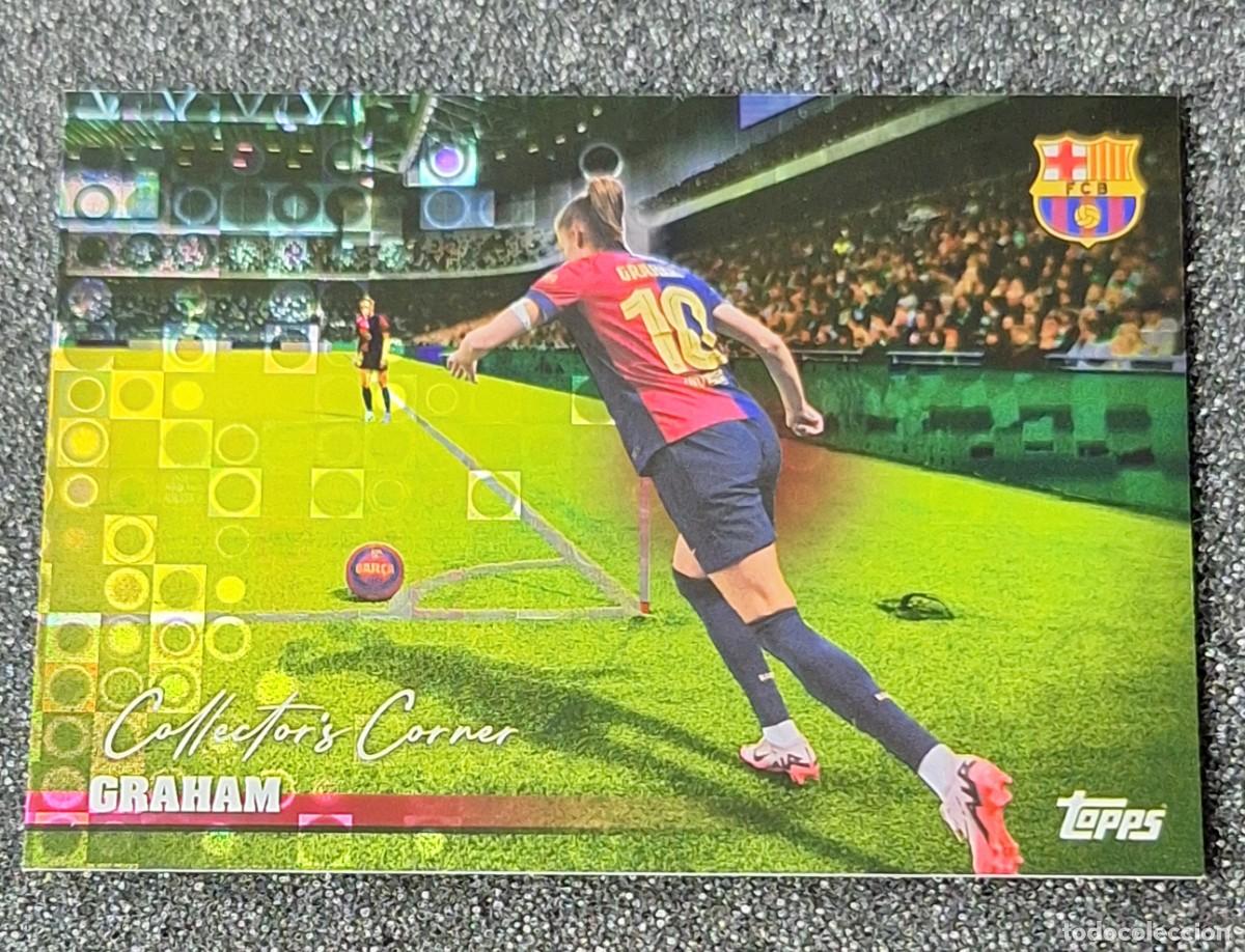 Football Stickers: Graham Barcelona Topps Team Set 2025 Collector&acute;s Corner Halo Foil