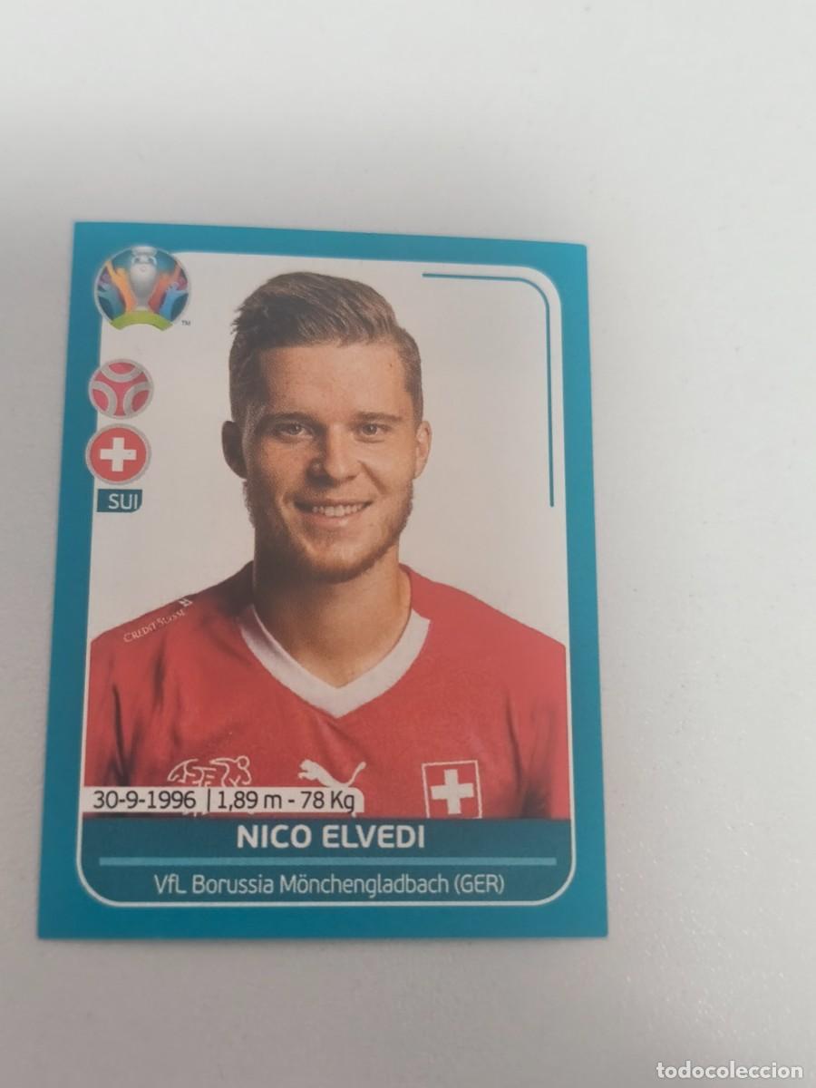 Fu&szlig;ball-Sticker: UEFA EURO 2020 PREVIEW EUROCOPA PANINI NICO ELVEDI 12 SUI CRM2