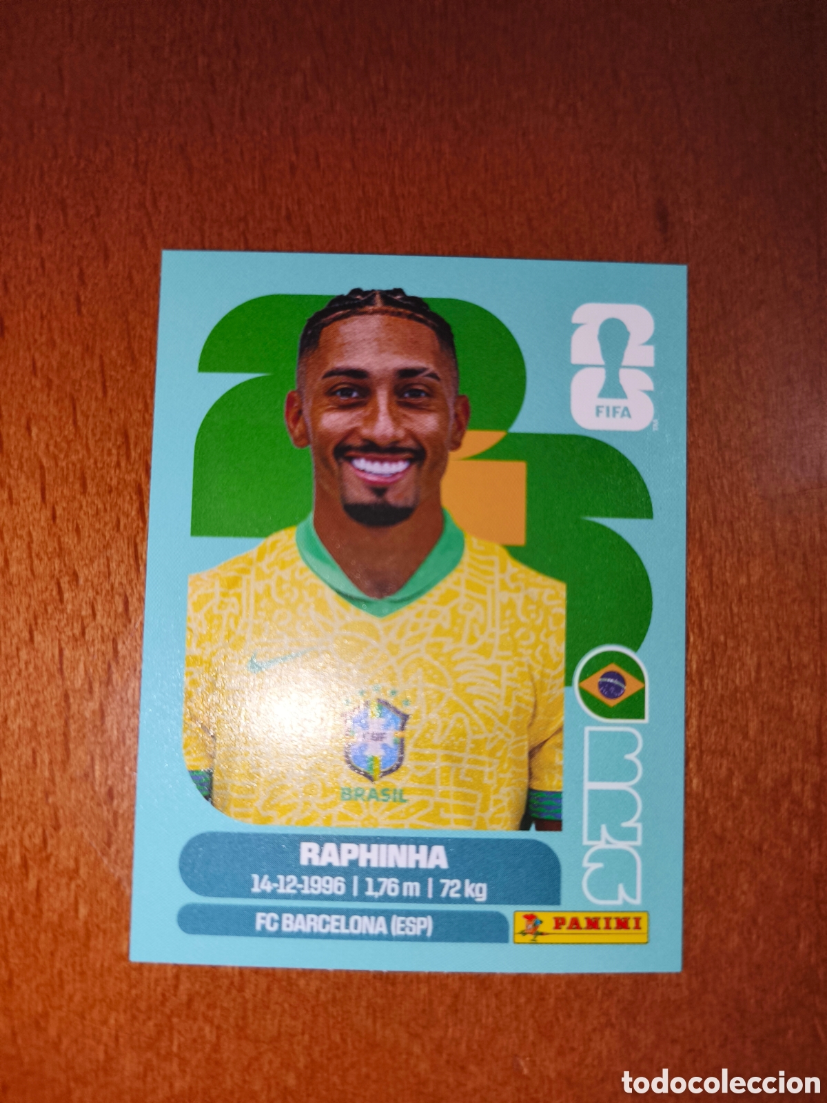 Fu&szlig;ball-Sticker: BRA19 Raphinha BRA 19 Fifa World Cup 2026 Brasil